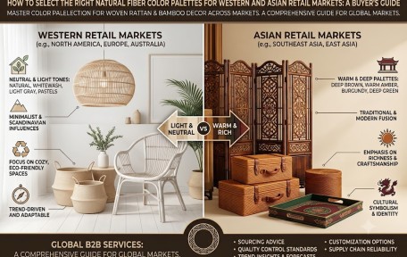 How to Select the Right Natural Fiber Color Palettes for Western and Asian Retail Markets: The Guide of A Buyer